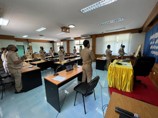การประชุมสภาอบต.พนม สมัยสามัญ สมัยที่ 2 ครั้งที่ 1 ประจำปี 2565